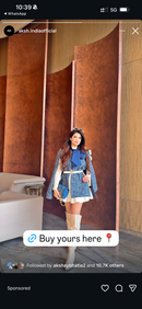 Samantha 3 D flowers embroidered cape