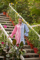 Manifest Ghigham Dress with Bow Tie