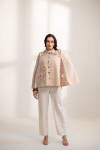 You are my sunshine tweed cape