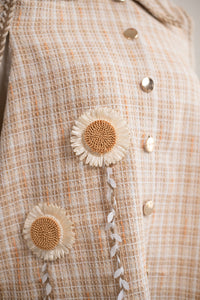 You are my sunshine tweed cape