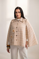 You are my sunshine tweed cape