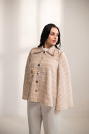 You are my sunshine tweed cape