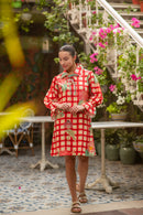 Matilda Red Bow Dress