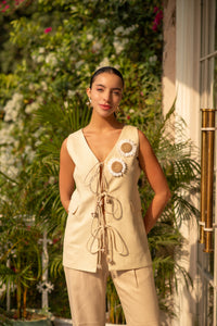 Camie Shell Sunflower Co-ord Set