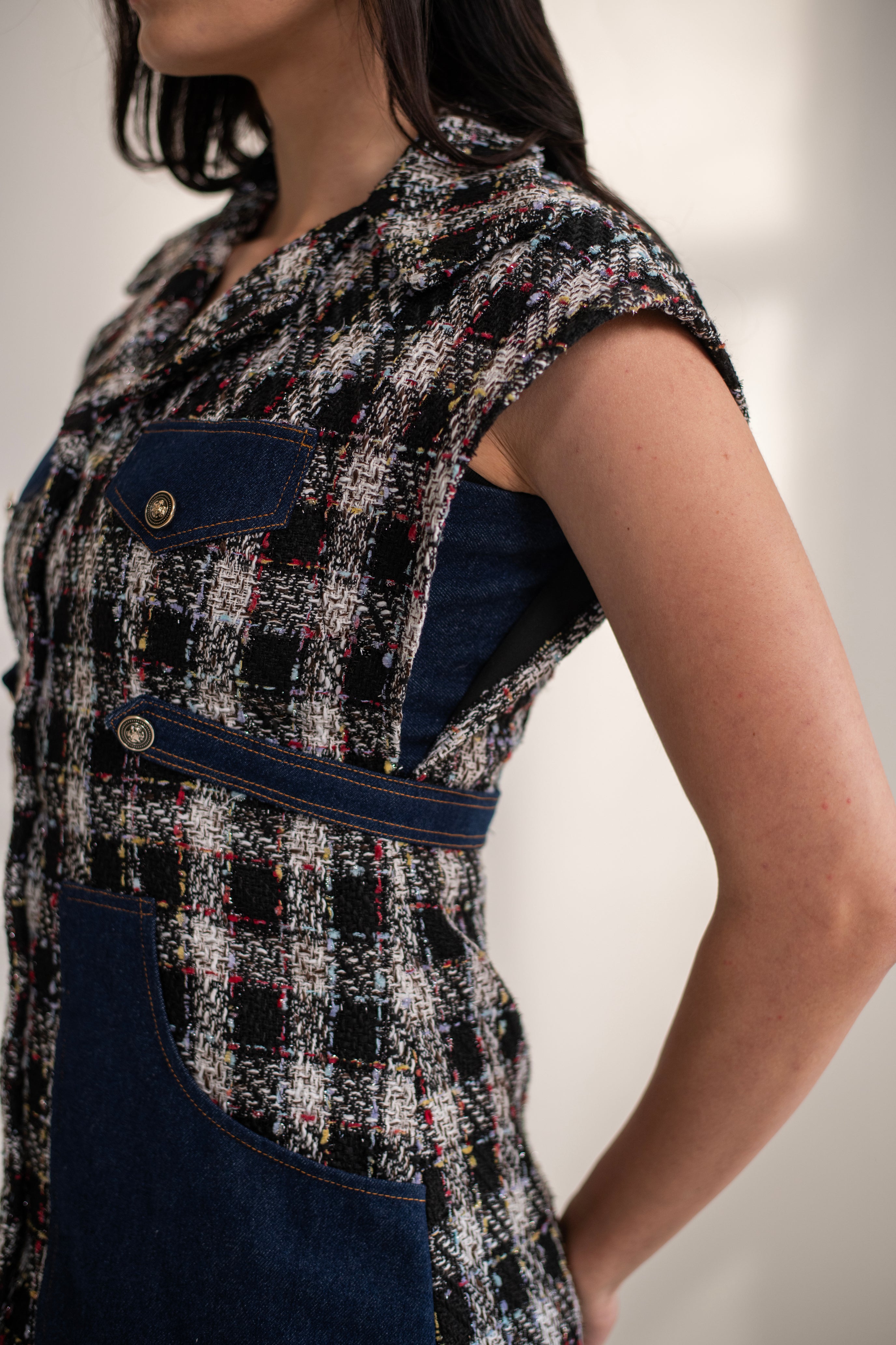 Rainbow Gabbie Shimmer Dress