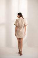 Tulum Tweed and Jute Dress