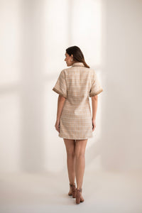 Tulum Tweed and Jute Dress