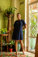 Gardenia 3D Flower Embellished Dress