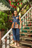 Coco Denim and Mocha Mousse Coord Set