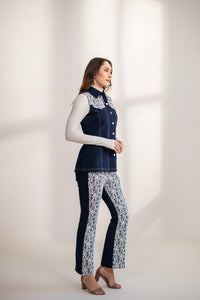 Demi Denim and lace coord set