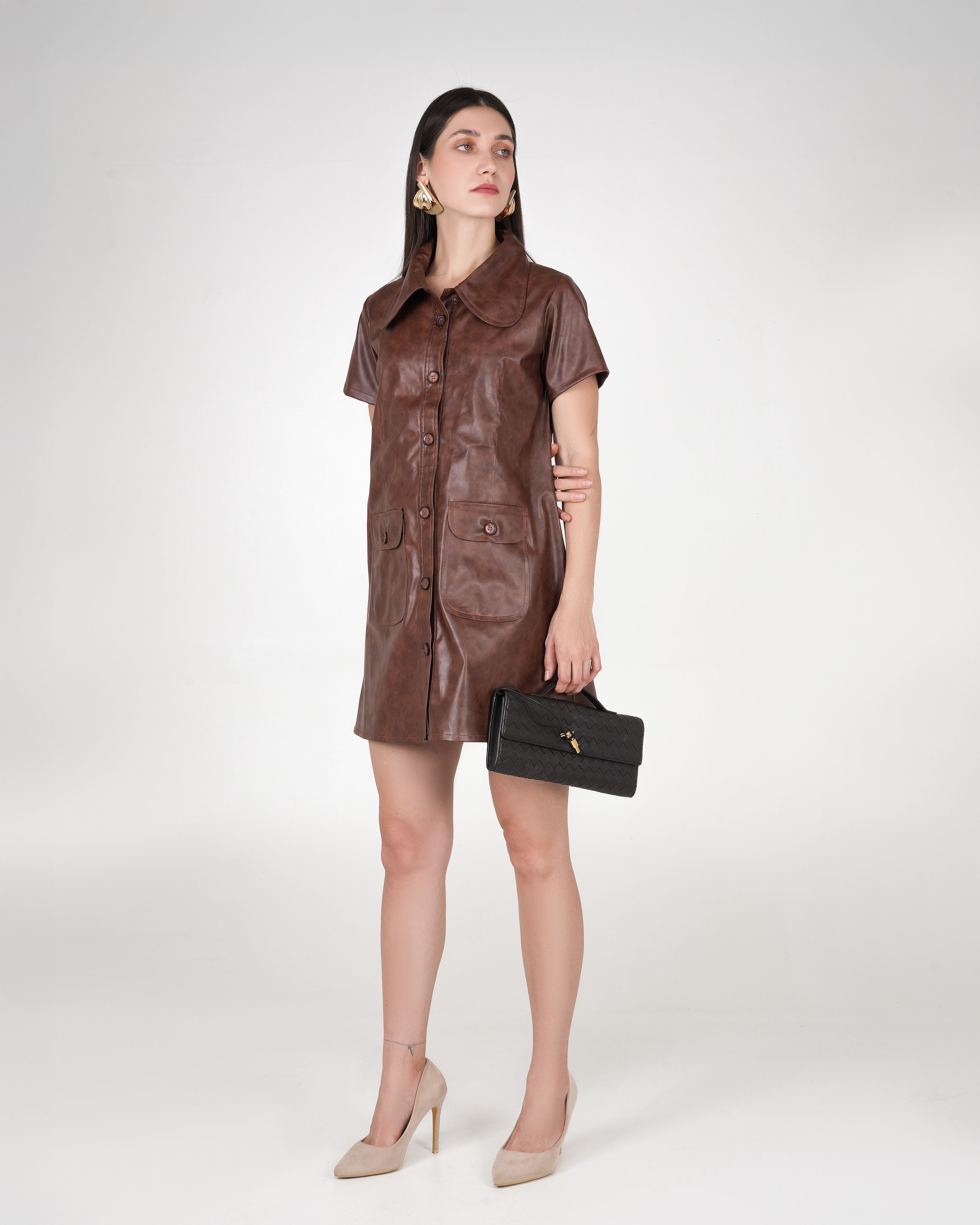 Oxford Leather Dress